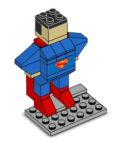 LEGO sættet Superman