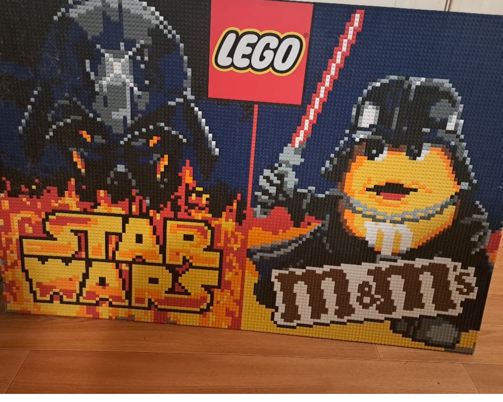 LEGO sættet Star Wars / M&M Mosaic - Promo Set