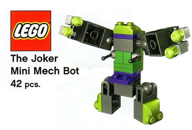 LEGO sættet The Joker Mini Mech Bot