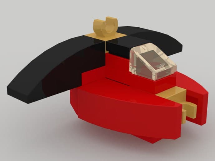 LEGO sættet Micro Kai's Fighter Jet