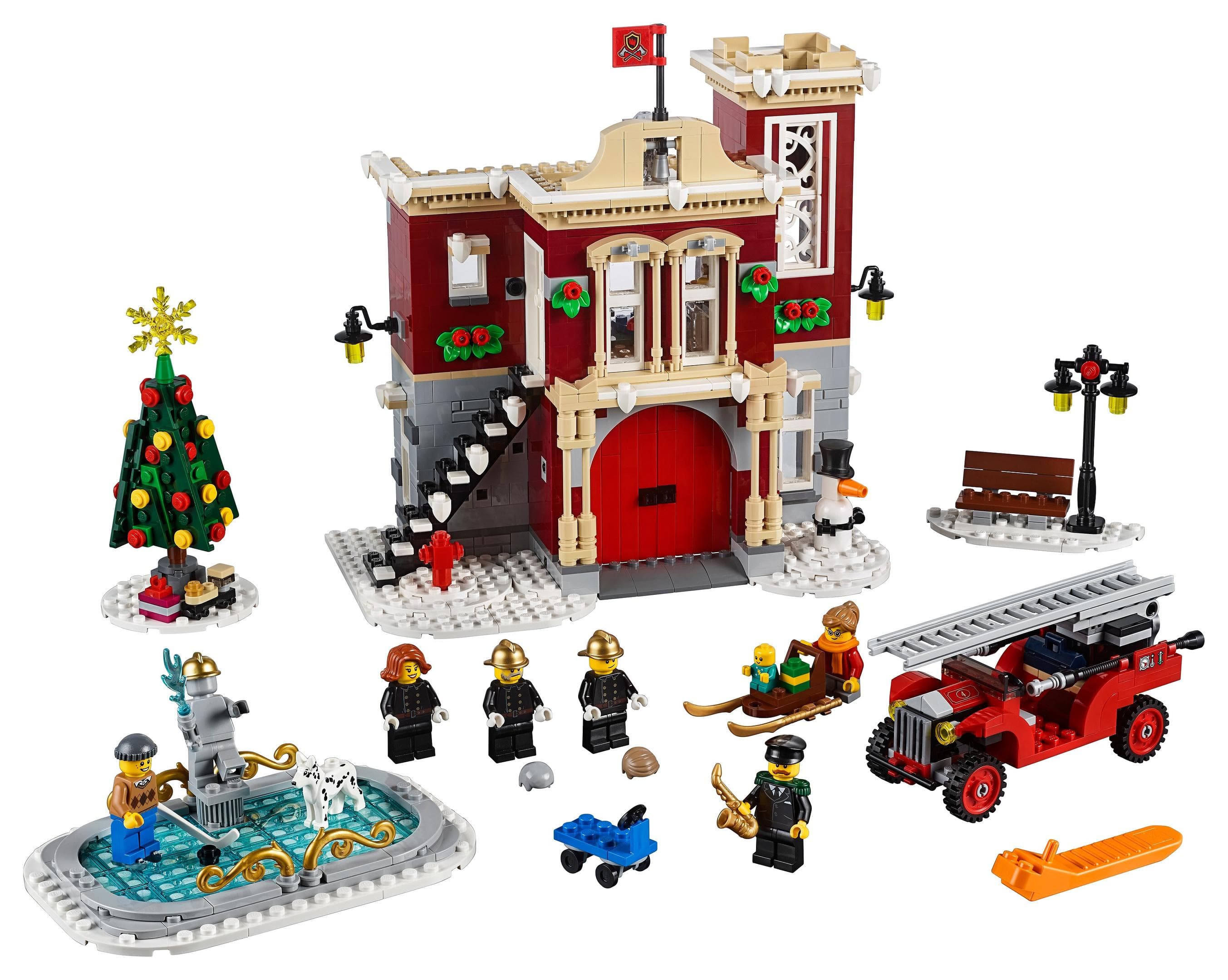 LEGO sættet Winter Village Fire Station