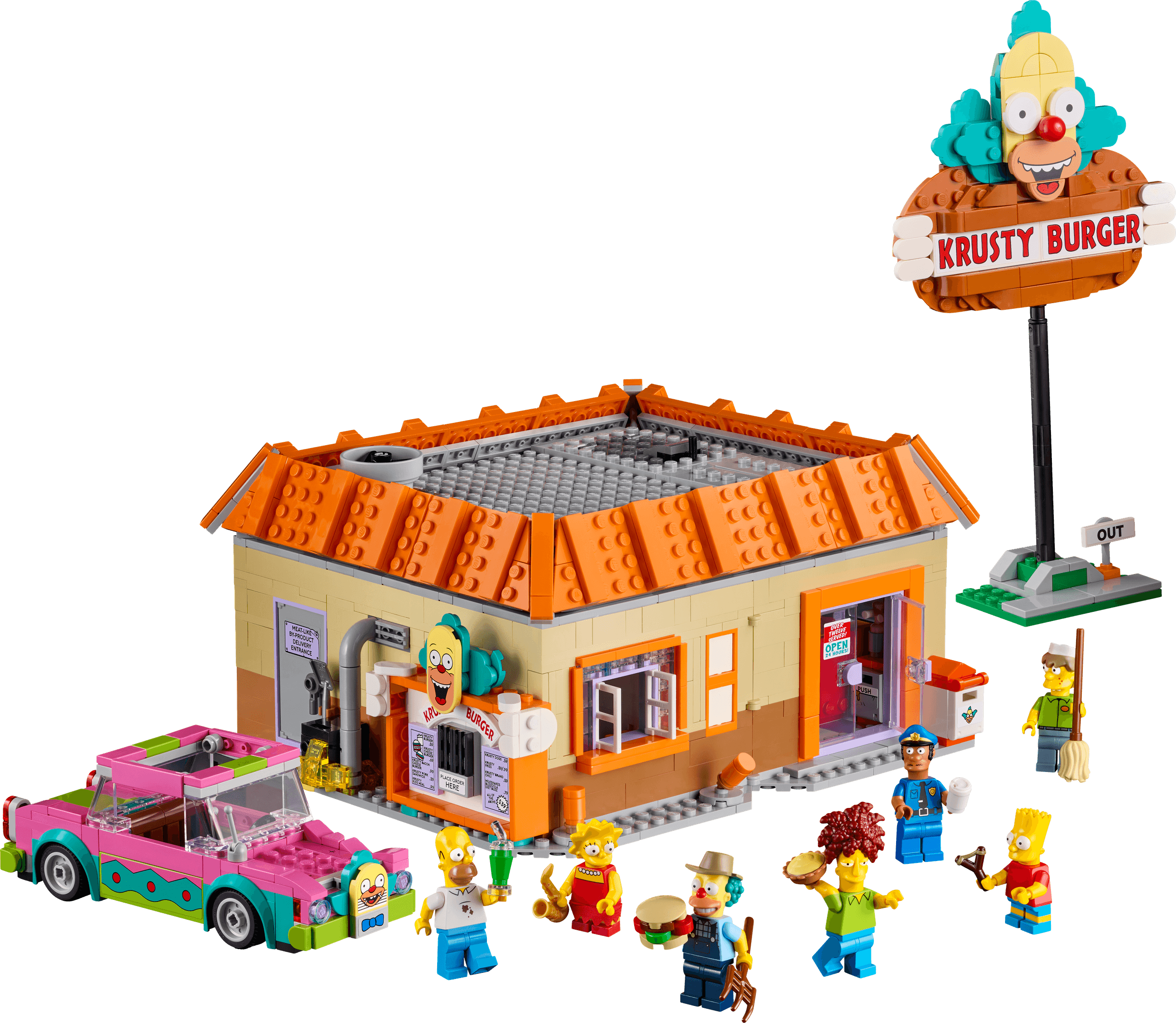 LEGO sættet The Simpsons: Krusty Burger