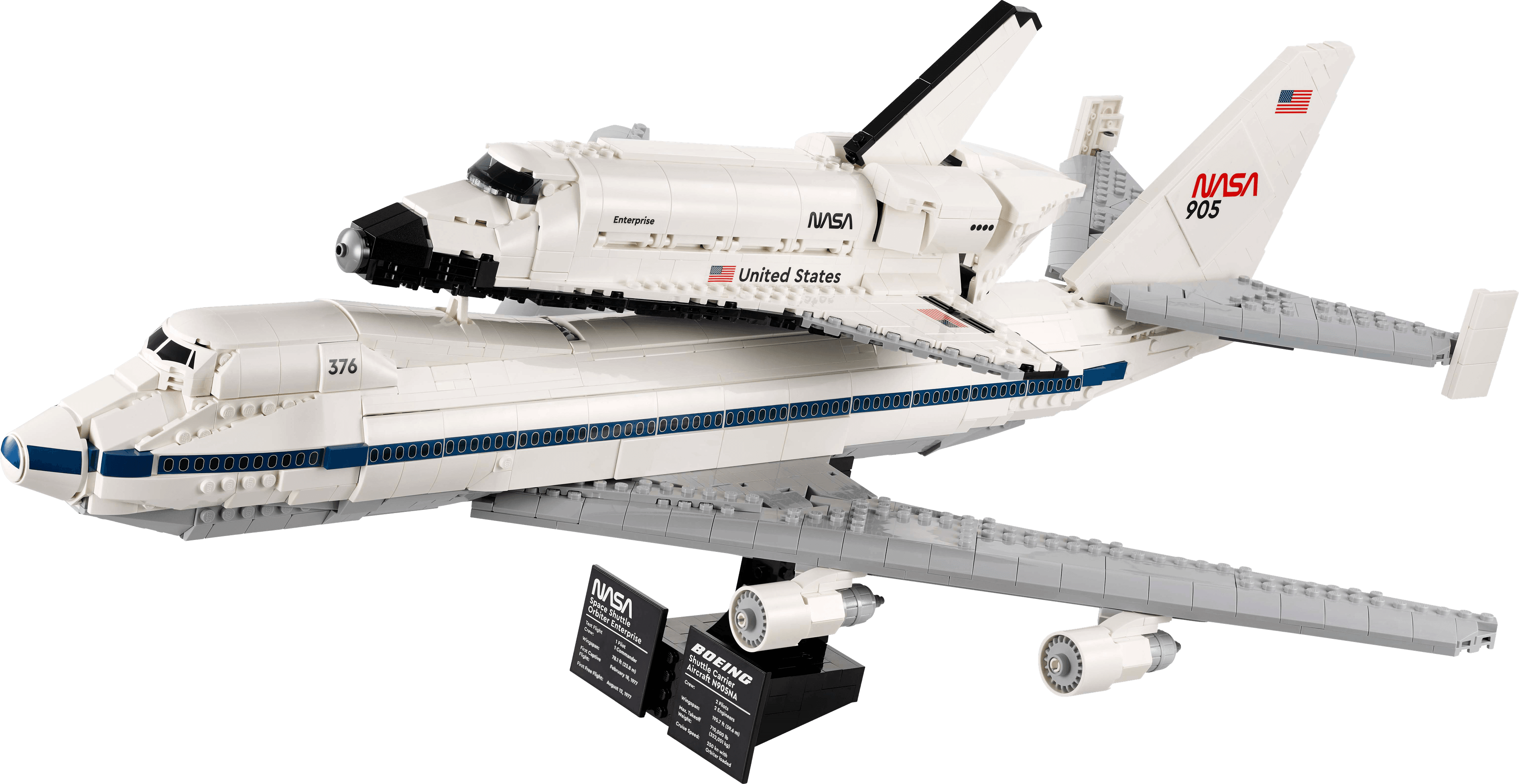 LEGO sættet Shuttle Carrier Aircraft