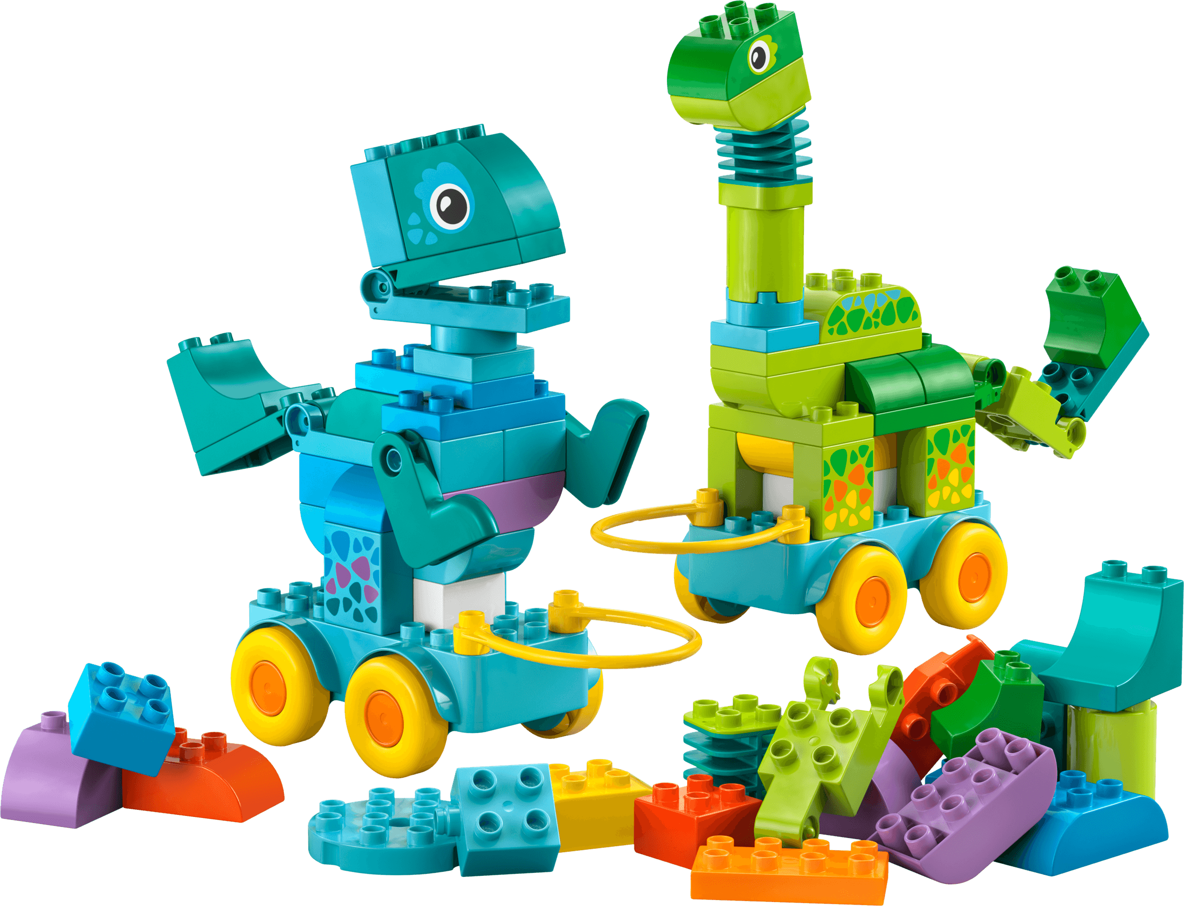 LEGO sættet 3in1 Dinosaurs on Wheels