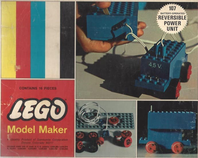 LEGO sættet 4.5V Reversible Power Unit