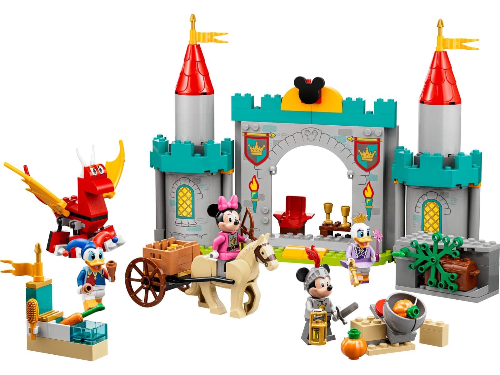 LEGO sættet Mickey and Friends Castle Defenders