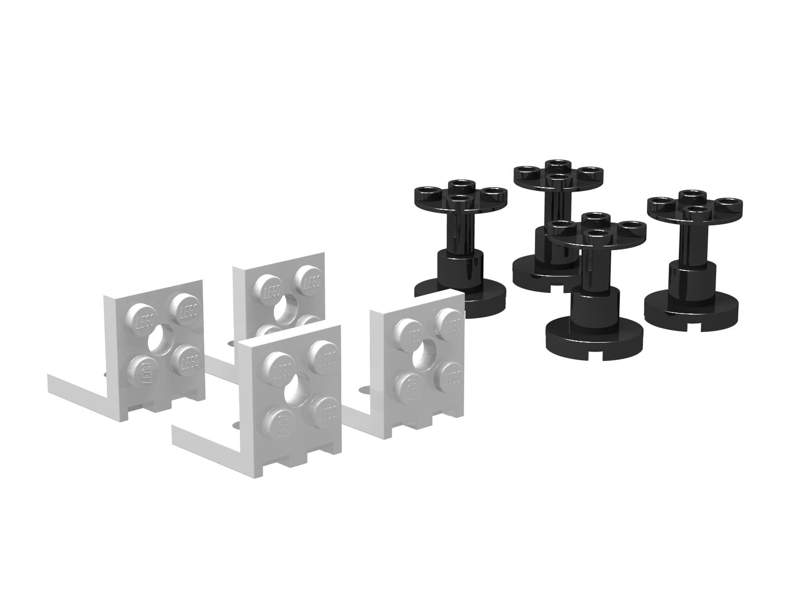 LEGO sættet Space Stands and Brackets