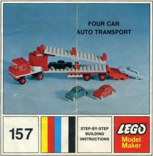 LEGO sættet Four Car Auto Transport