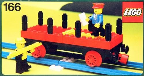 LEGO sættet Flat Wagon