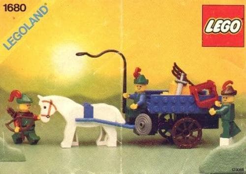 LEGO sættet Hay Cart with Smugglers