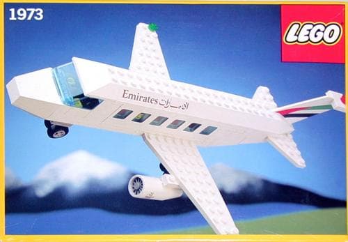 LEGO sættet Emirates Airliner