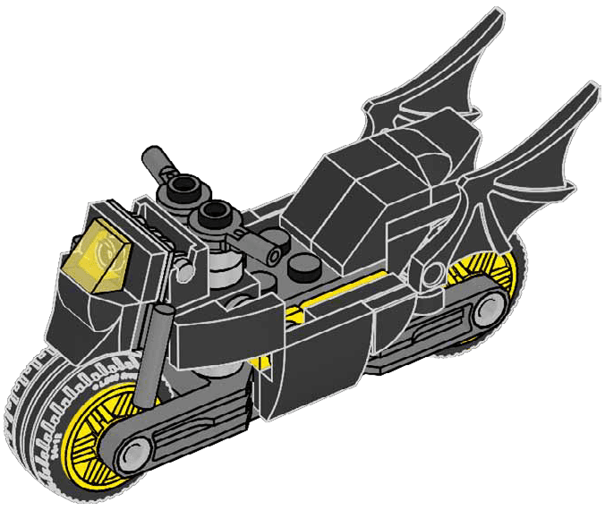 LEGO sættet Batcycle