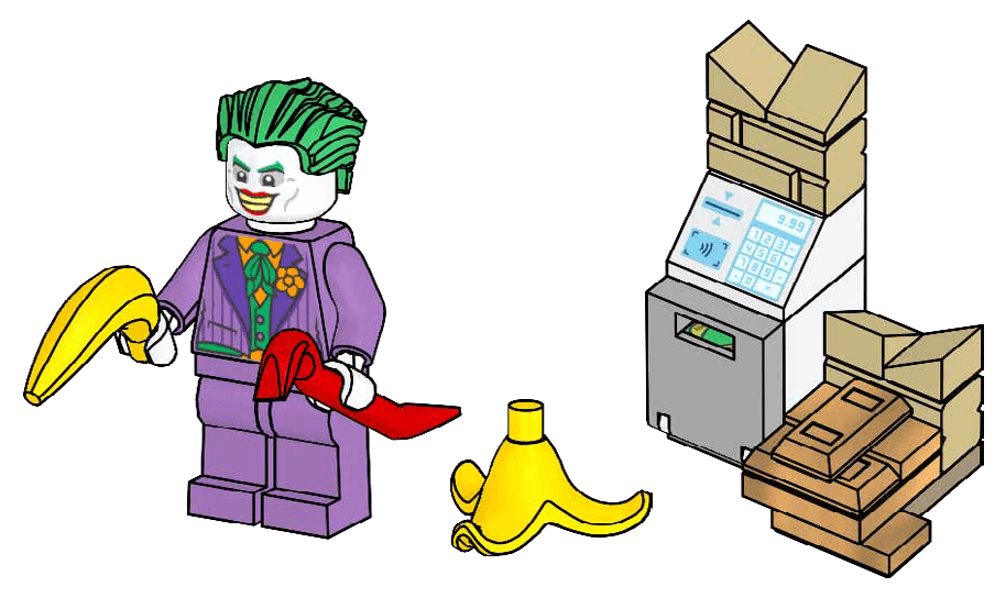LEGO sættet The Joker and Cash Machine