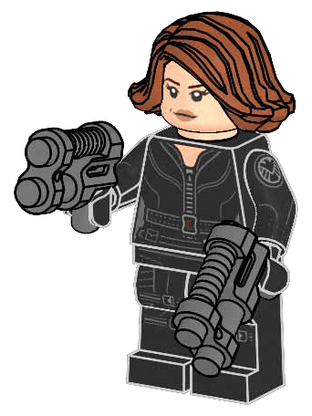 LEGO sættet Black Widow