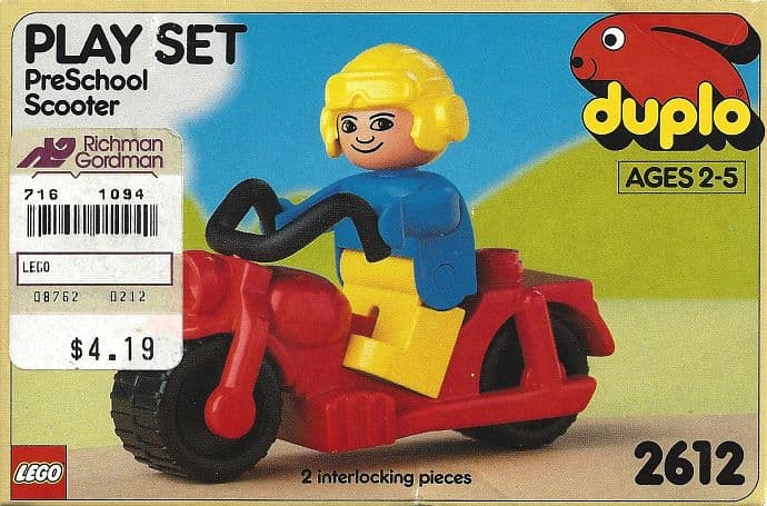 LEGO sættet Motorbike & Rider (PreSchool Scooter)