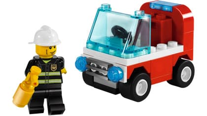 LEGO sættet Fireman's Car