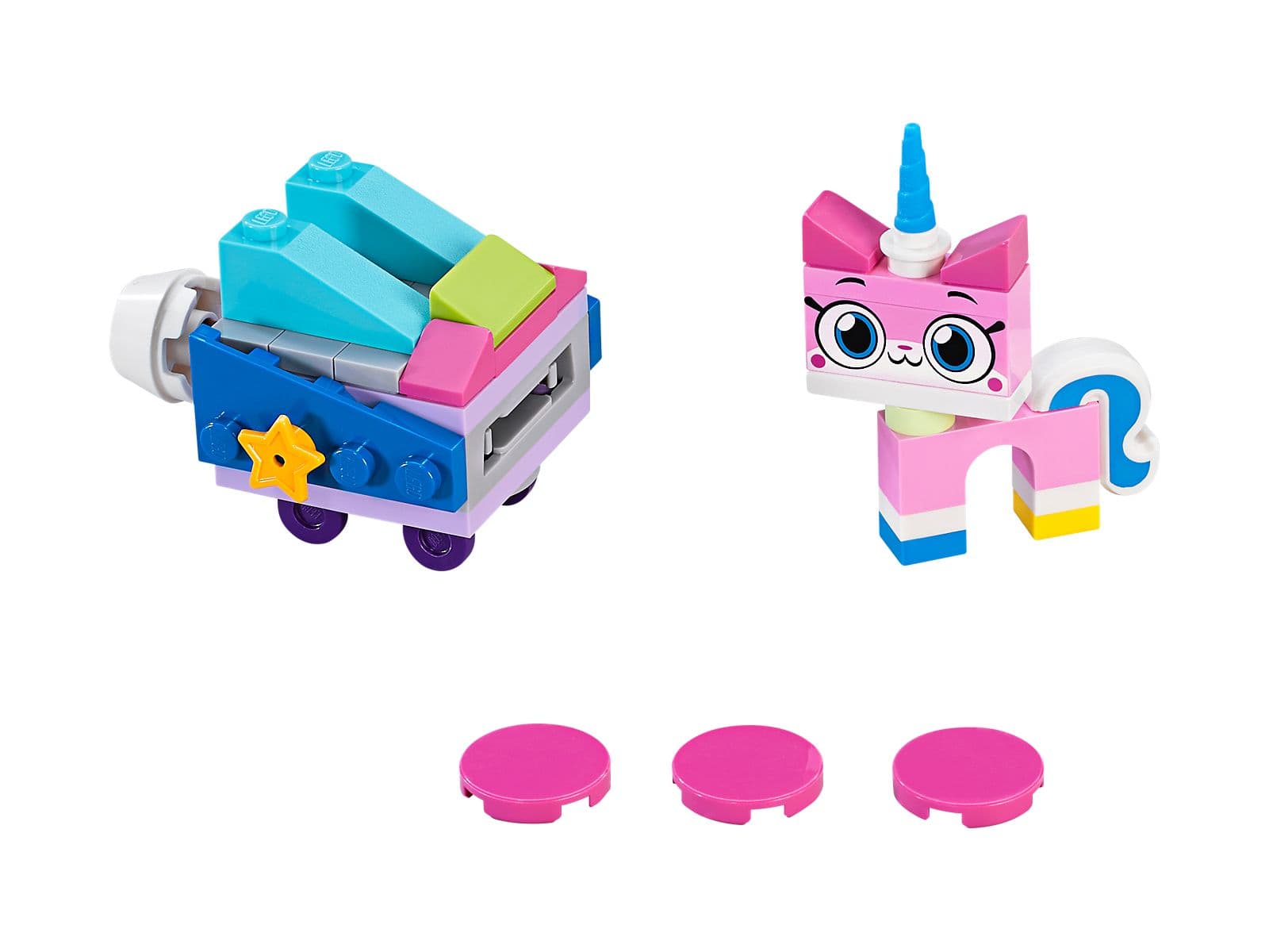 LEGO sættet Unikitty Roller Coaster Wagon