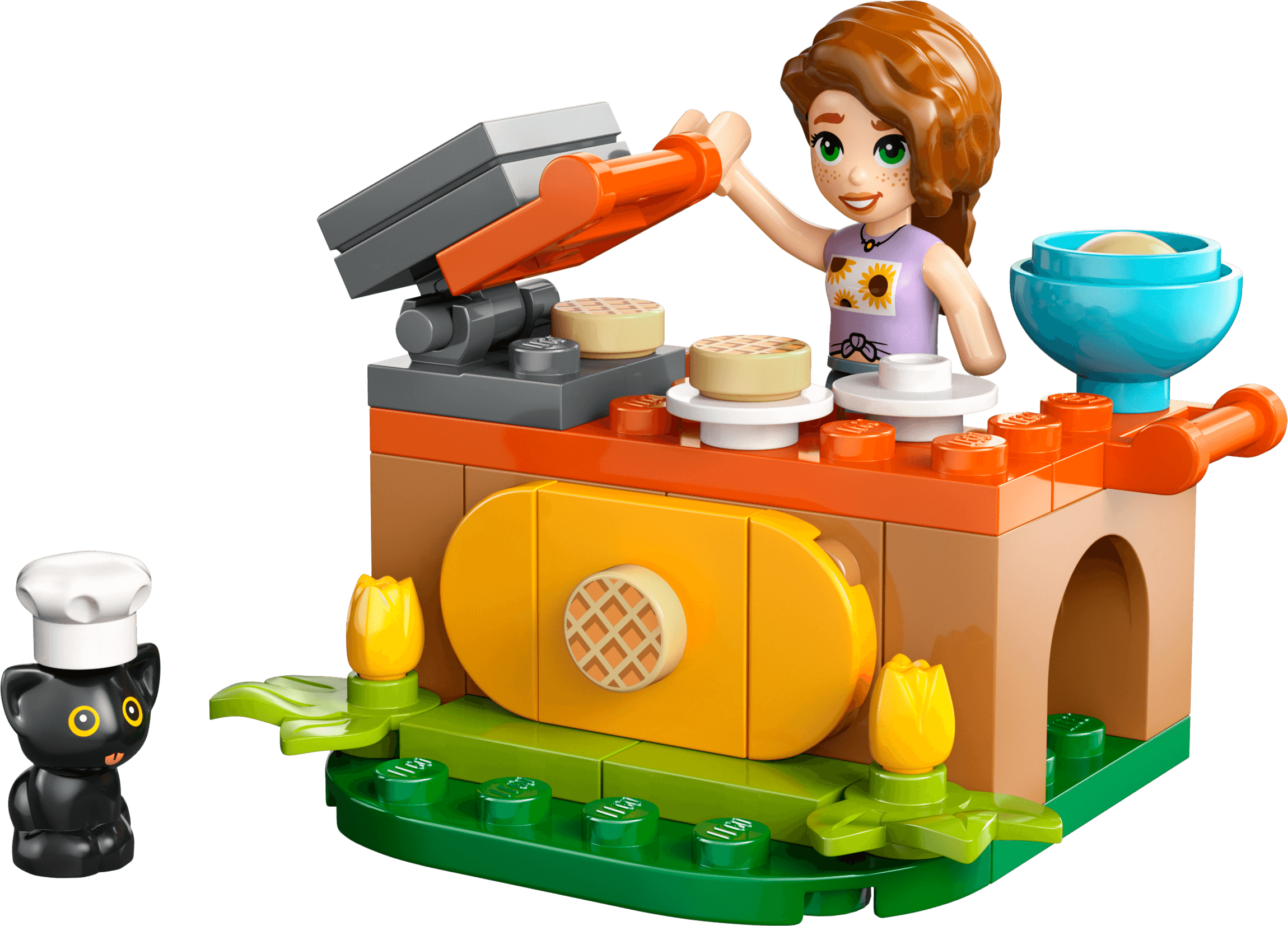 LEGO sættet Autumn's Waffle Stand