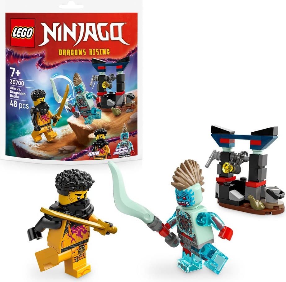 LEGO sættet Arin vs. Dragonian Battle