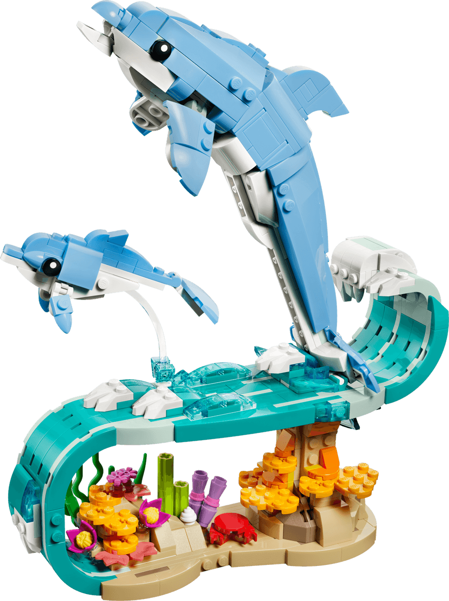 LEGO sættet Sea Animals: Beautiful Dolphins