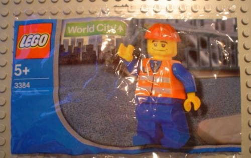 LEGO sættet Train Worker Chupa Chups Promotional