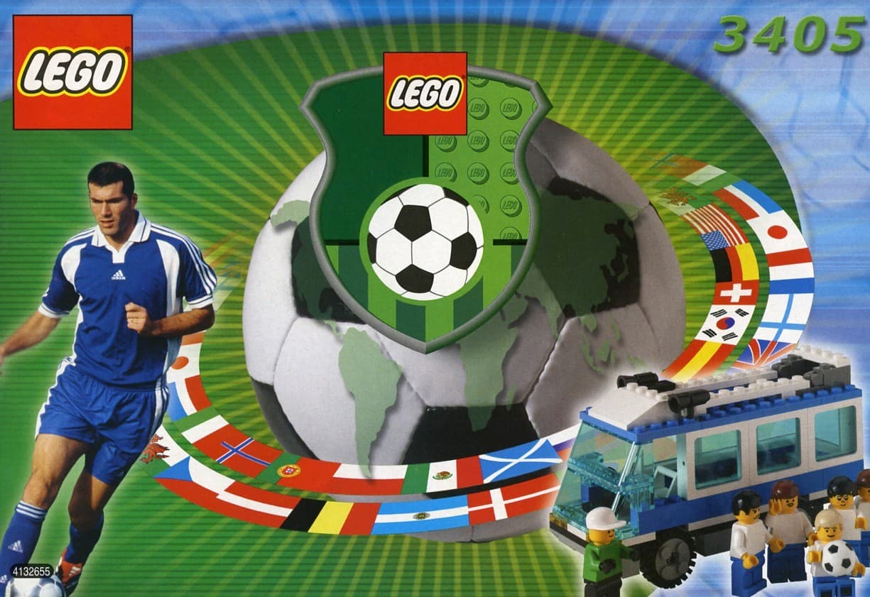 LEGO sættet Team Bus (Blue)
