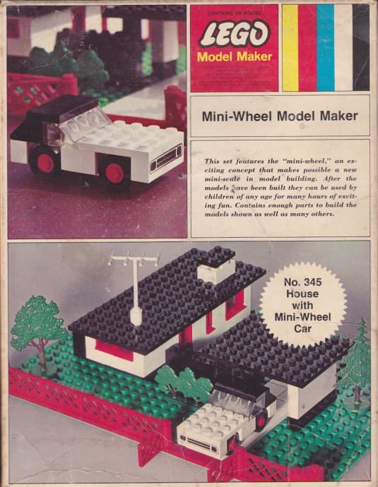 LEGO sættet House with Mini-Wheel Car