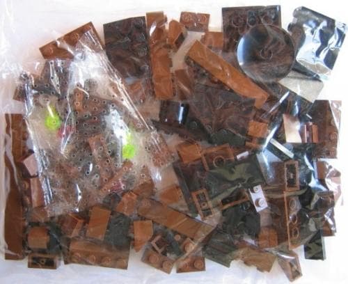 LEGO sættet Locomotive Brown Bricks