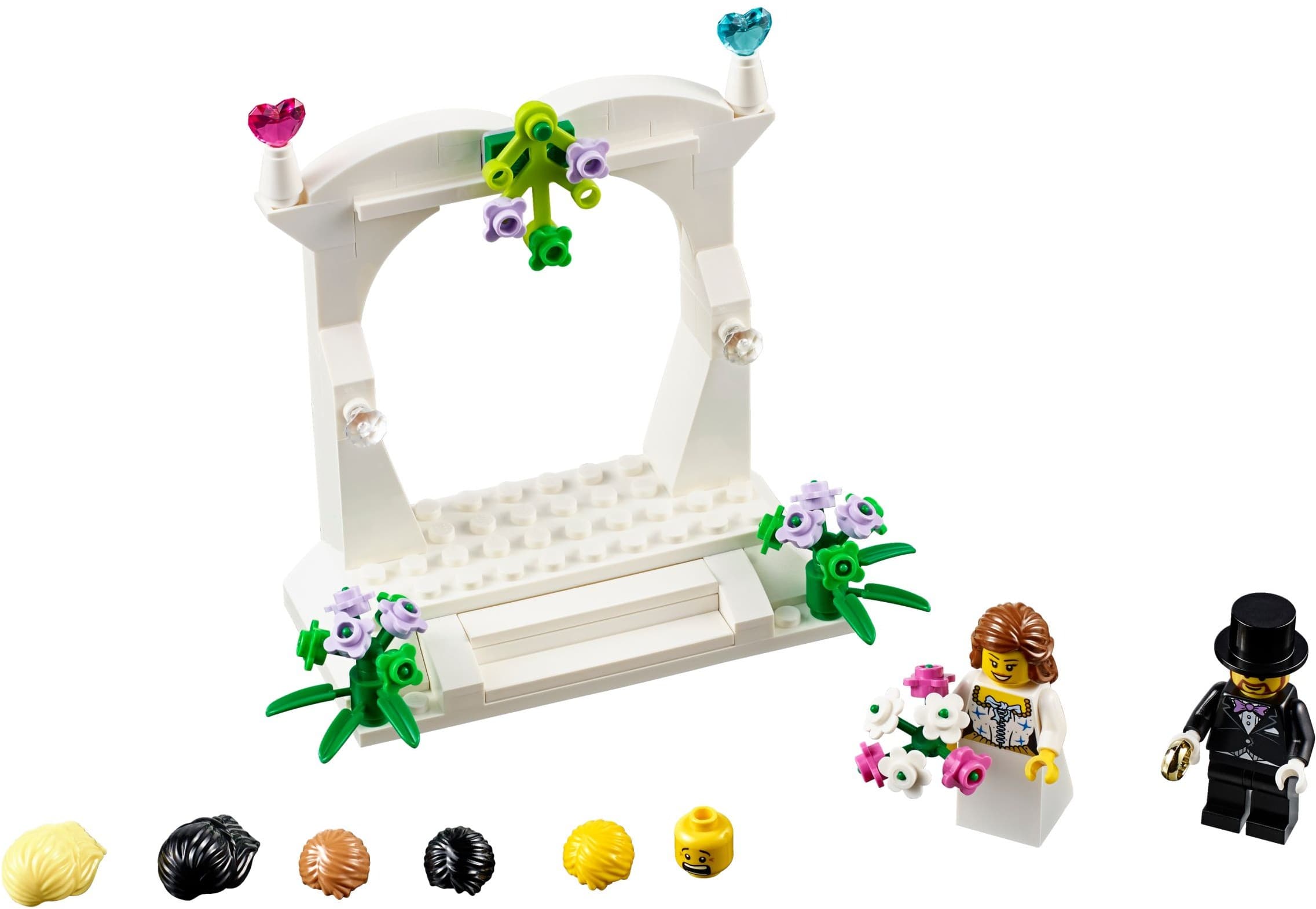 LEGO sættet Minifigure Wedding Favor Set