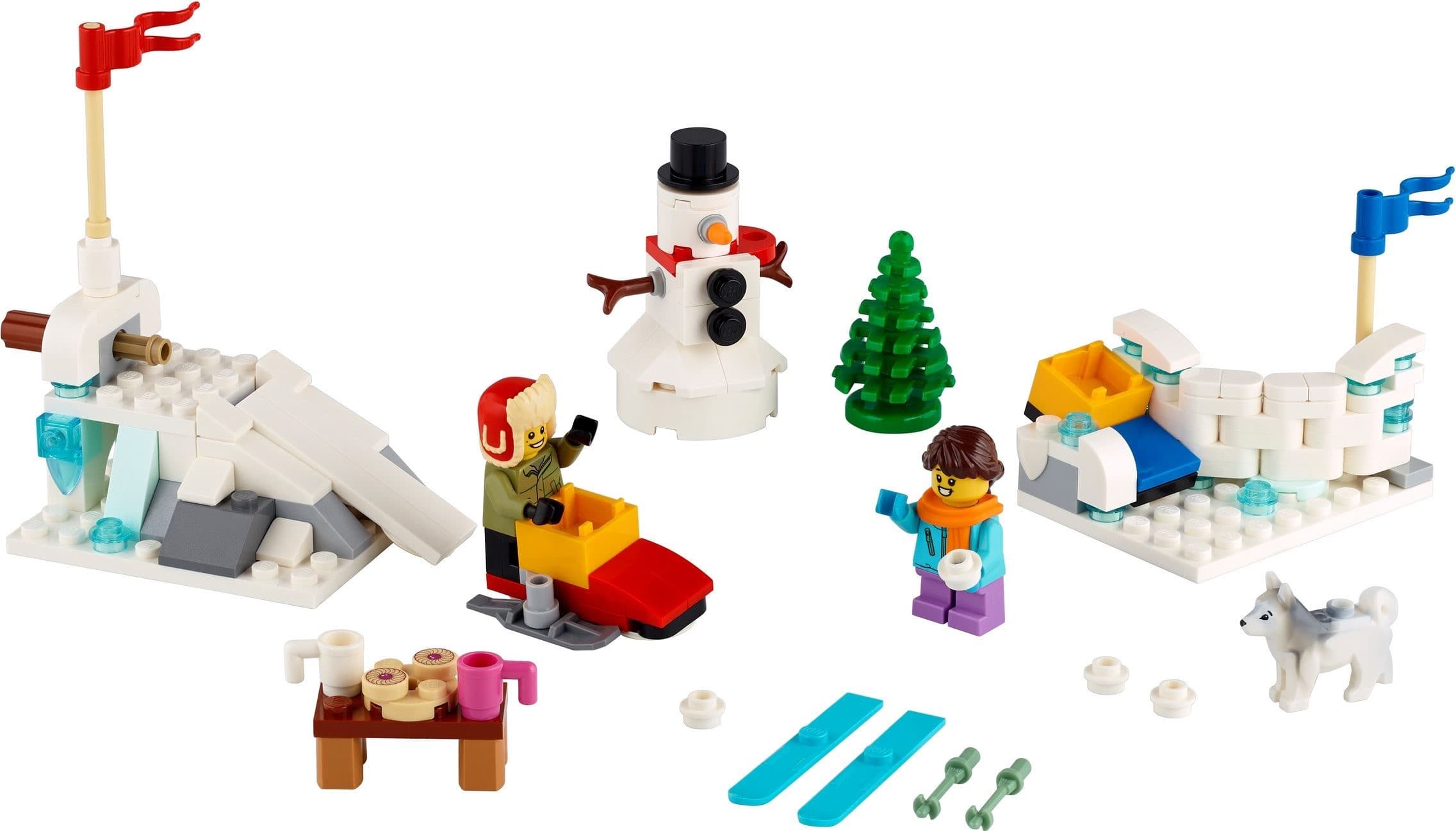 LEGO sættet Winter Snowball Fight