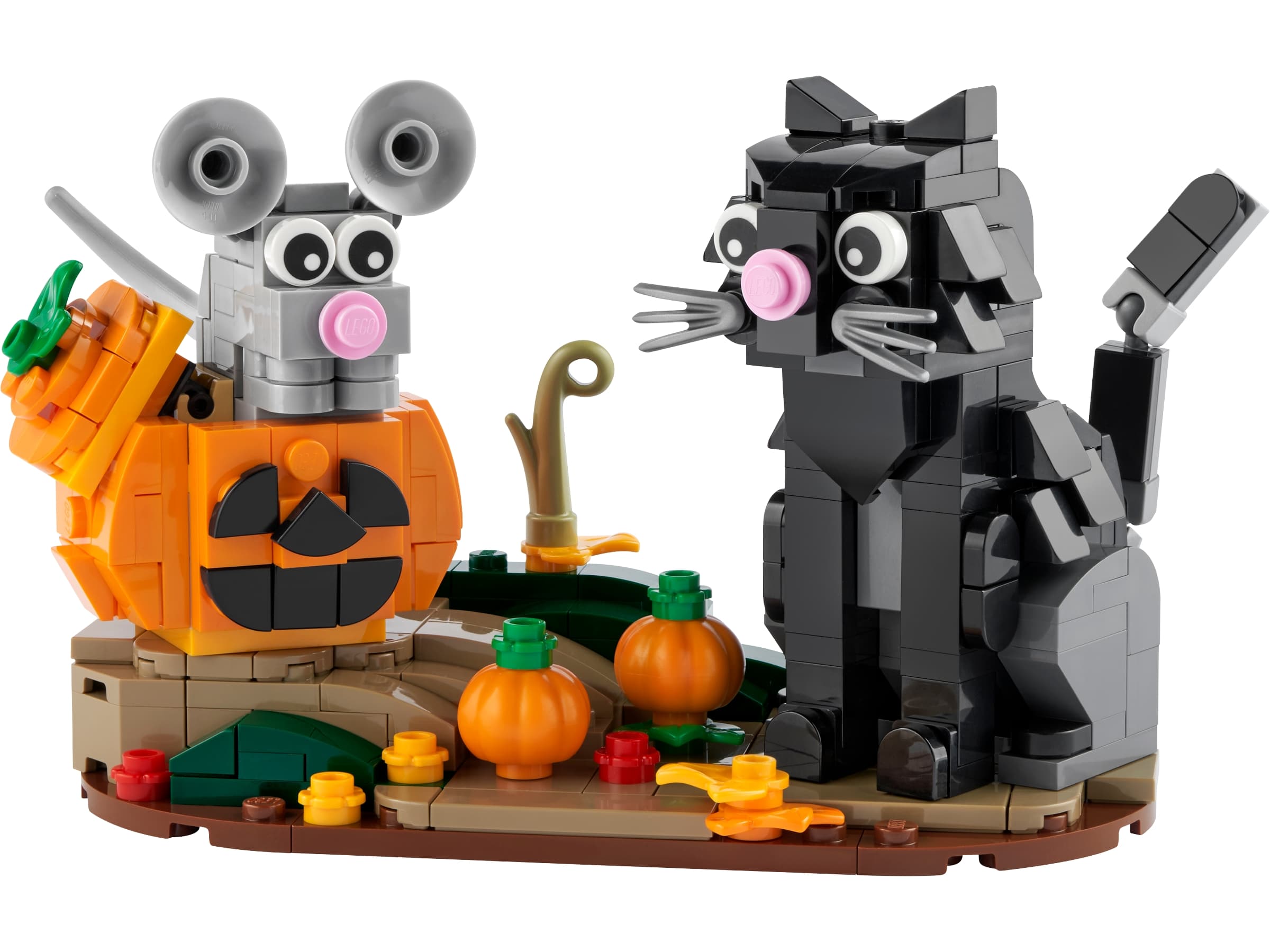 LEGO sættet Halloween Cat & Mouse