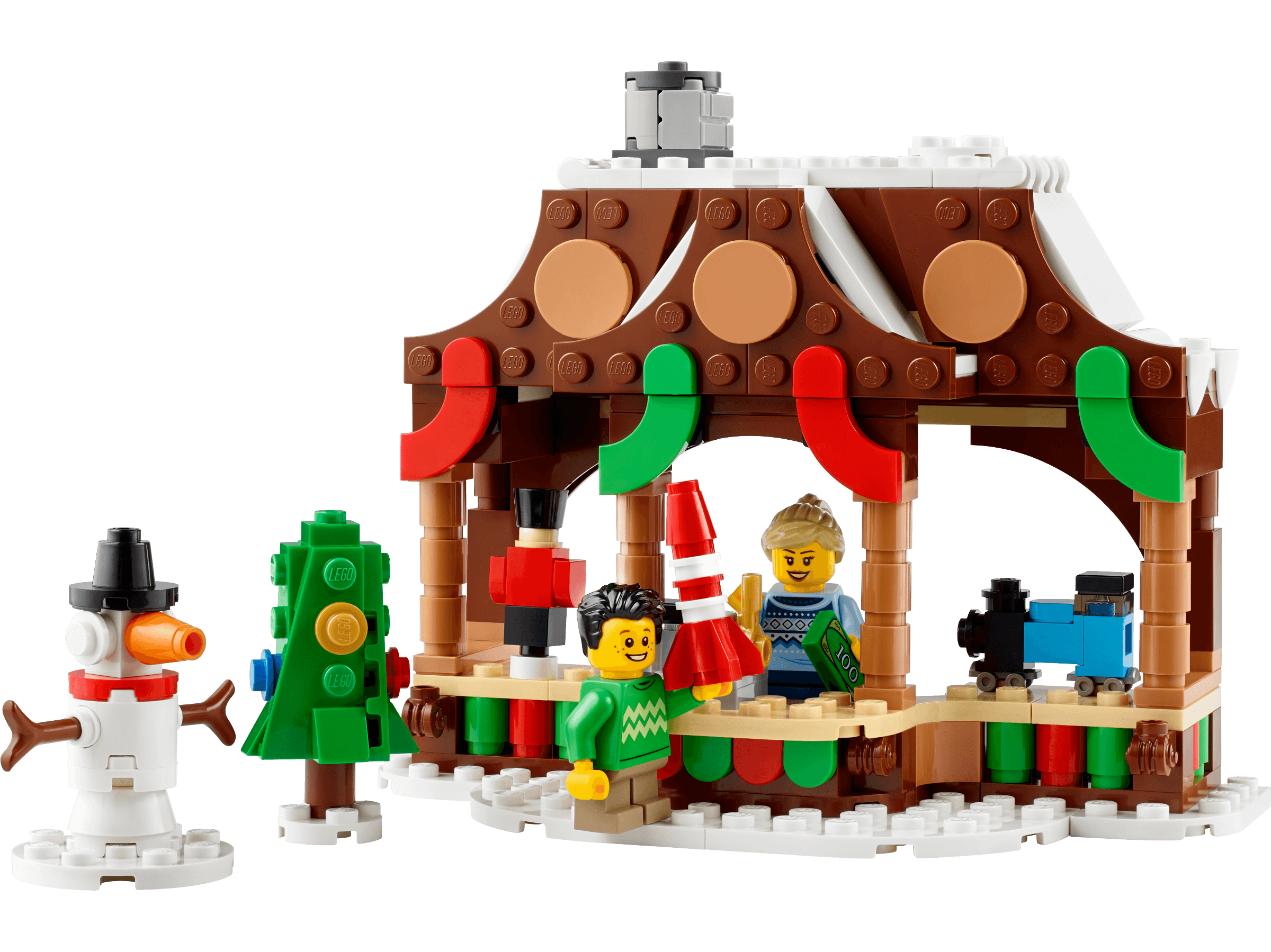 LEGO sættet Winter Market Stall