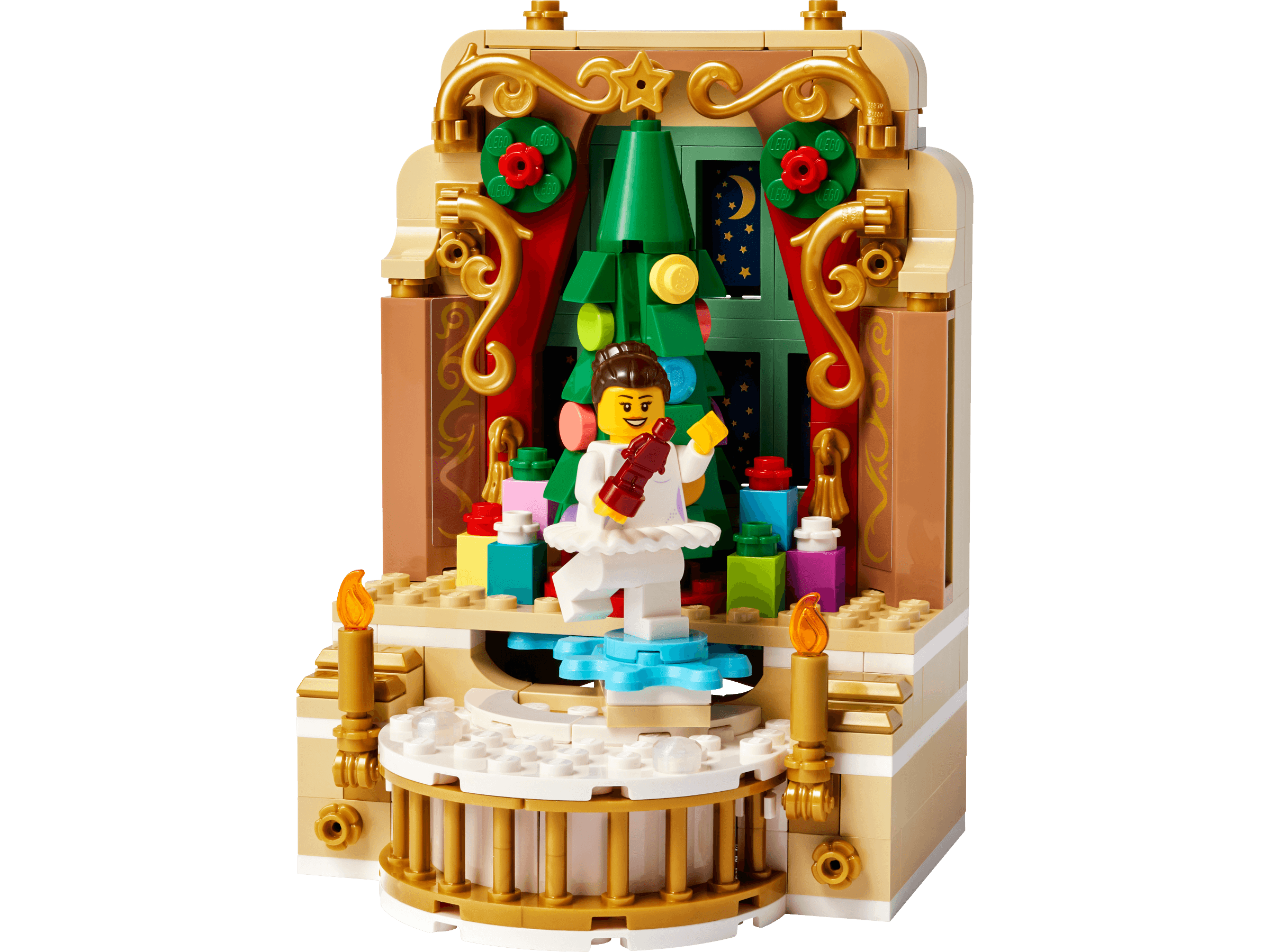 LEGO sættet Ballerina & Nutcracker Scene