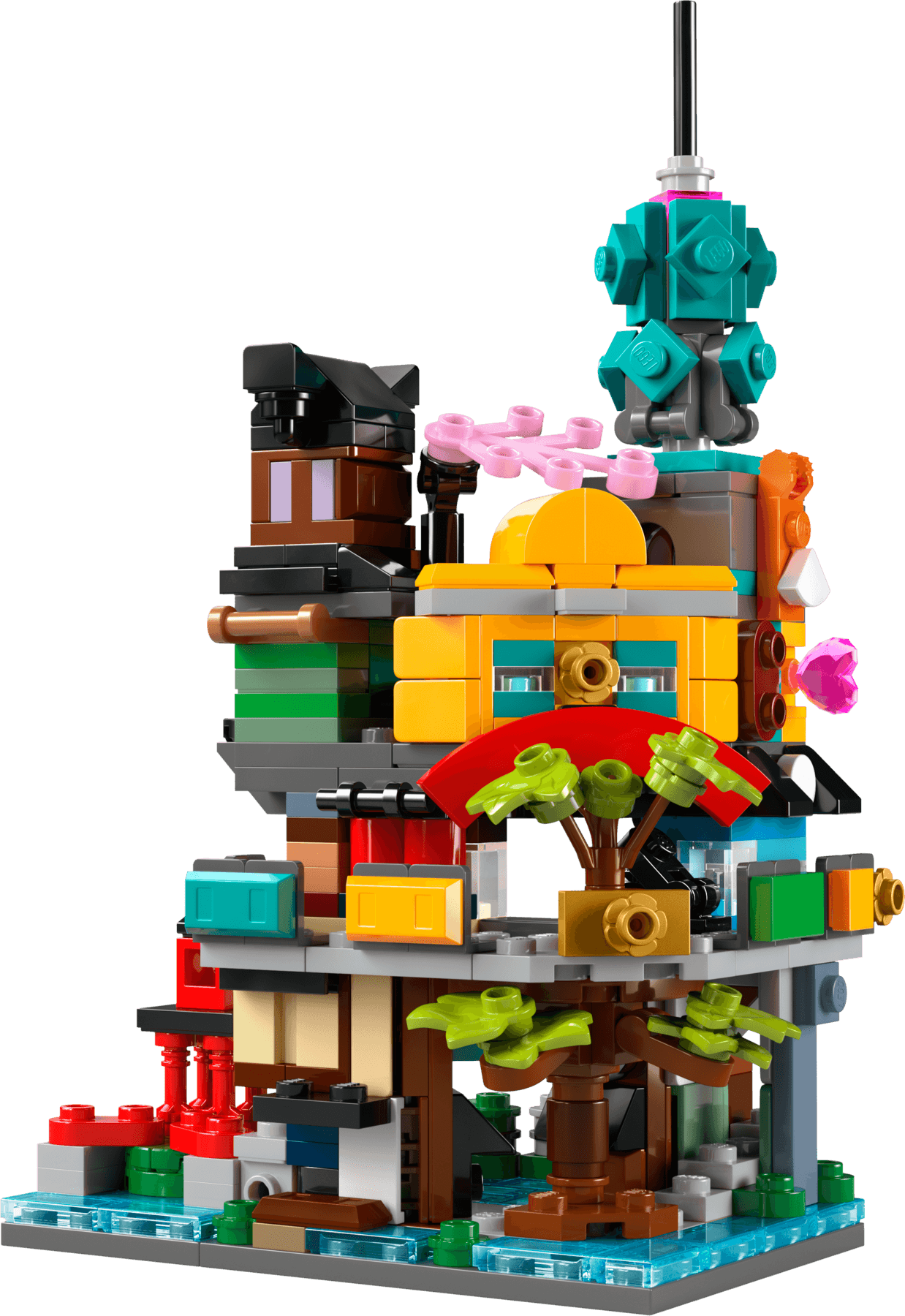 LEGO sættet Micro NINJAGO City Gardens
