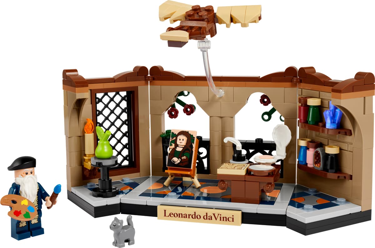LEGO sættet Tribute to Leonardo da Vinci