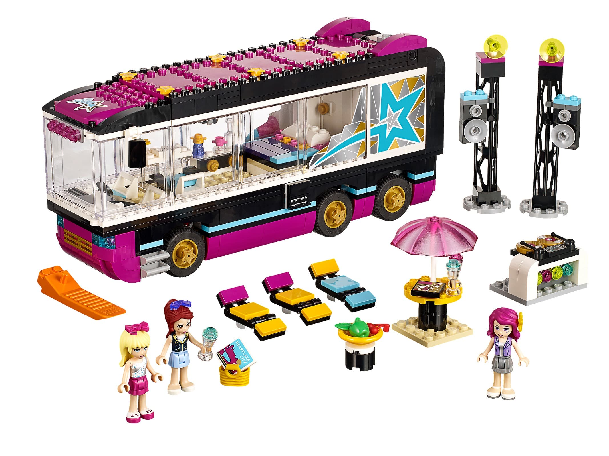 LEGO sættet Pop Star Tour Bus