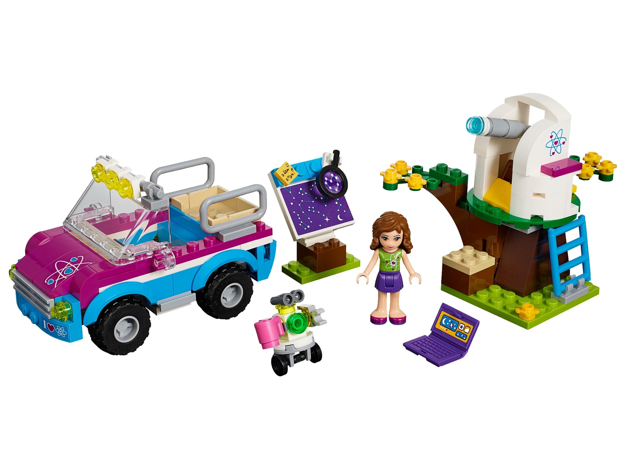 LEGO sættet Olivia's Exploration Car