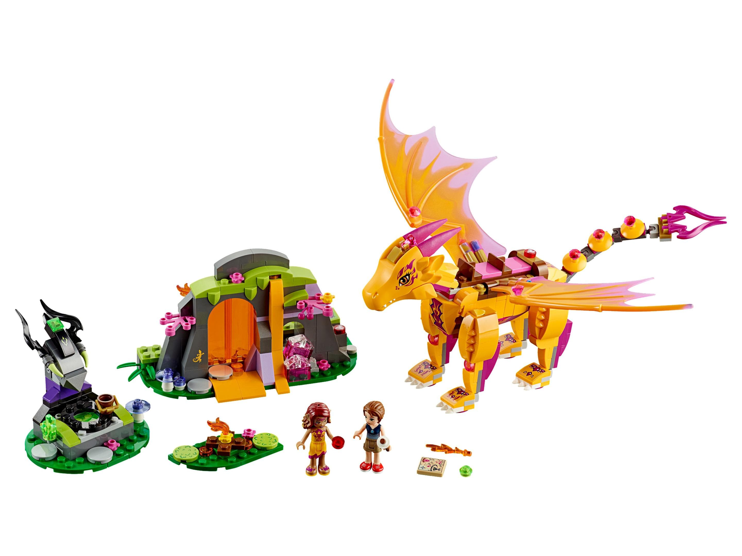 LEGO sættet Fire Dragon's Lava Cave