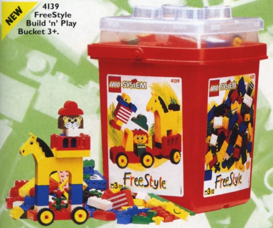 LEGO sættet Freestyle Bucket