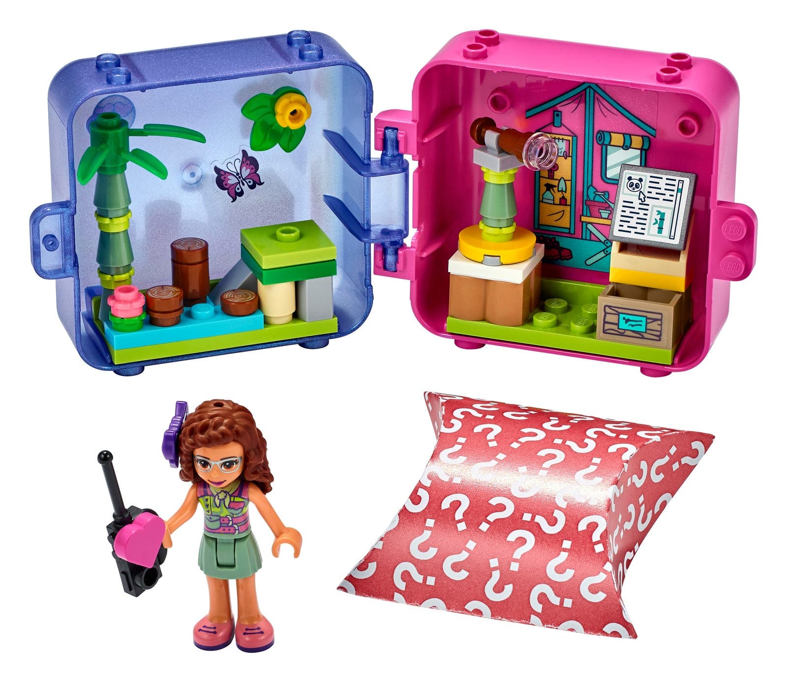 LEGO sættet Olivia's Jungle Play Cube