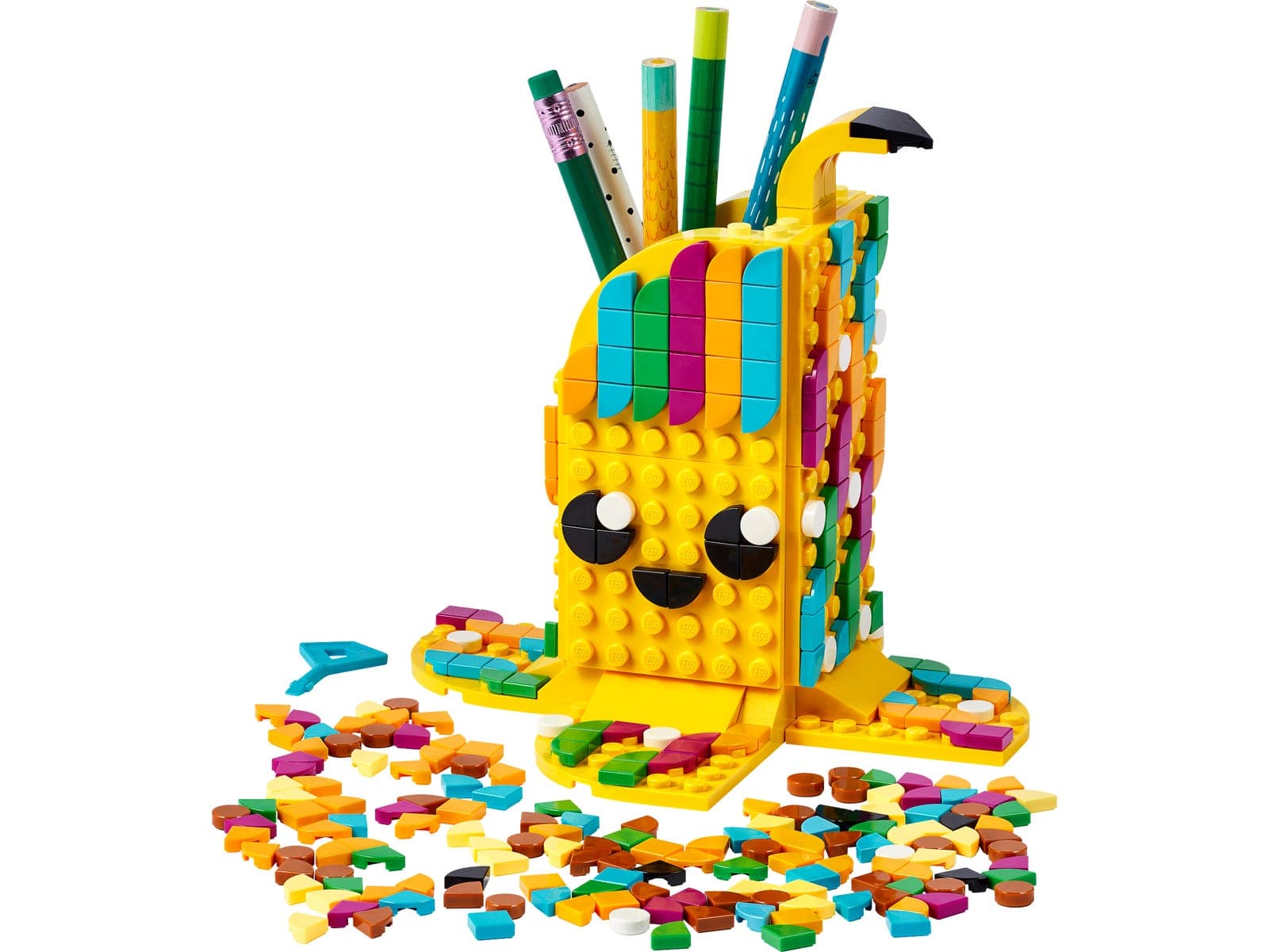 LEGO sættet Cute Banana Pen Holder