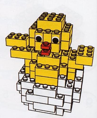 LEGO sættet Easter Chick in Egg