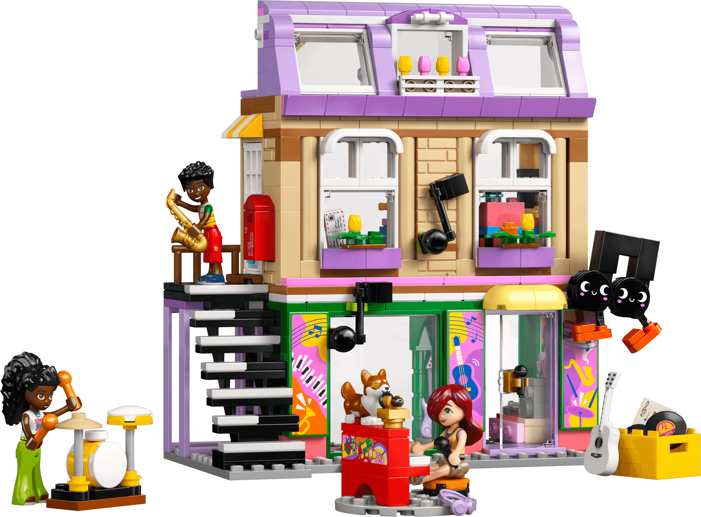 LEGO sættet Music Store & Apartment