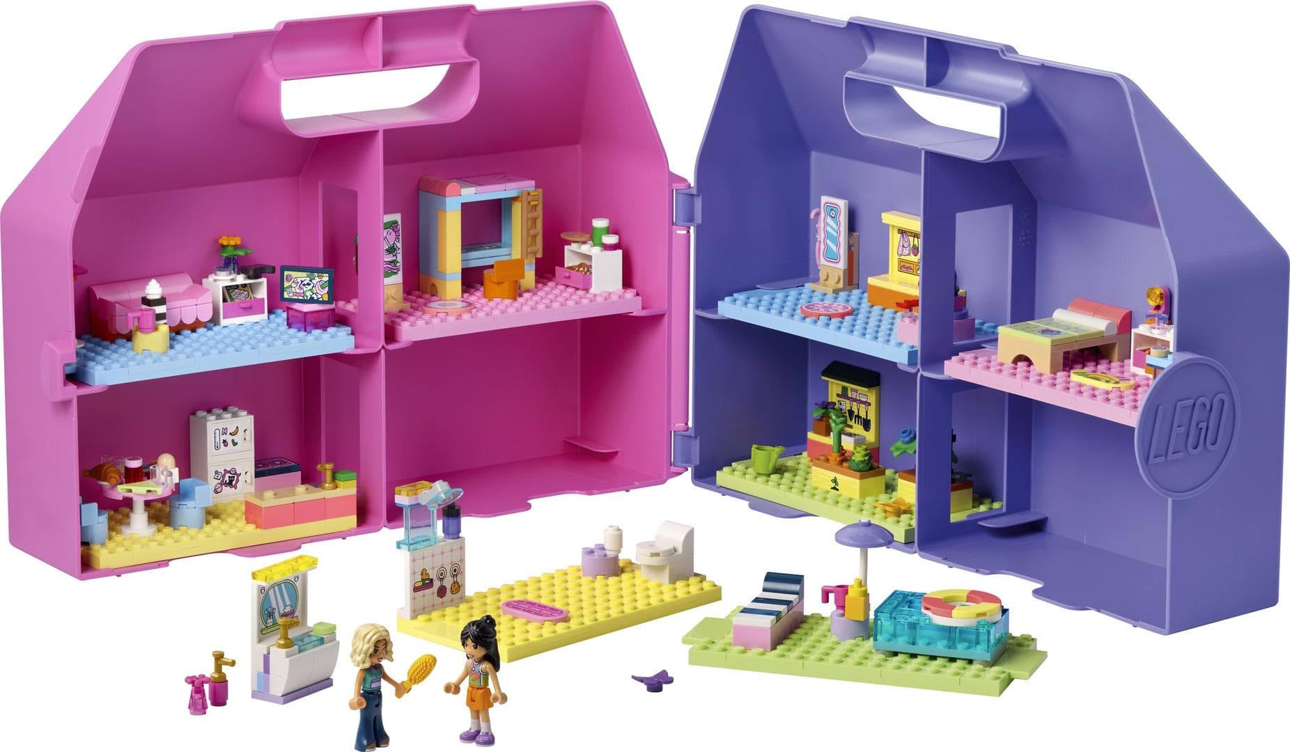 LEGO sættet Creative Dollhouse Suitcase