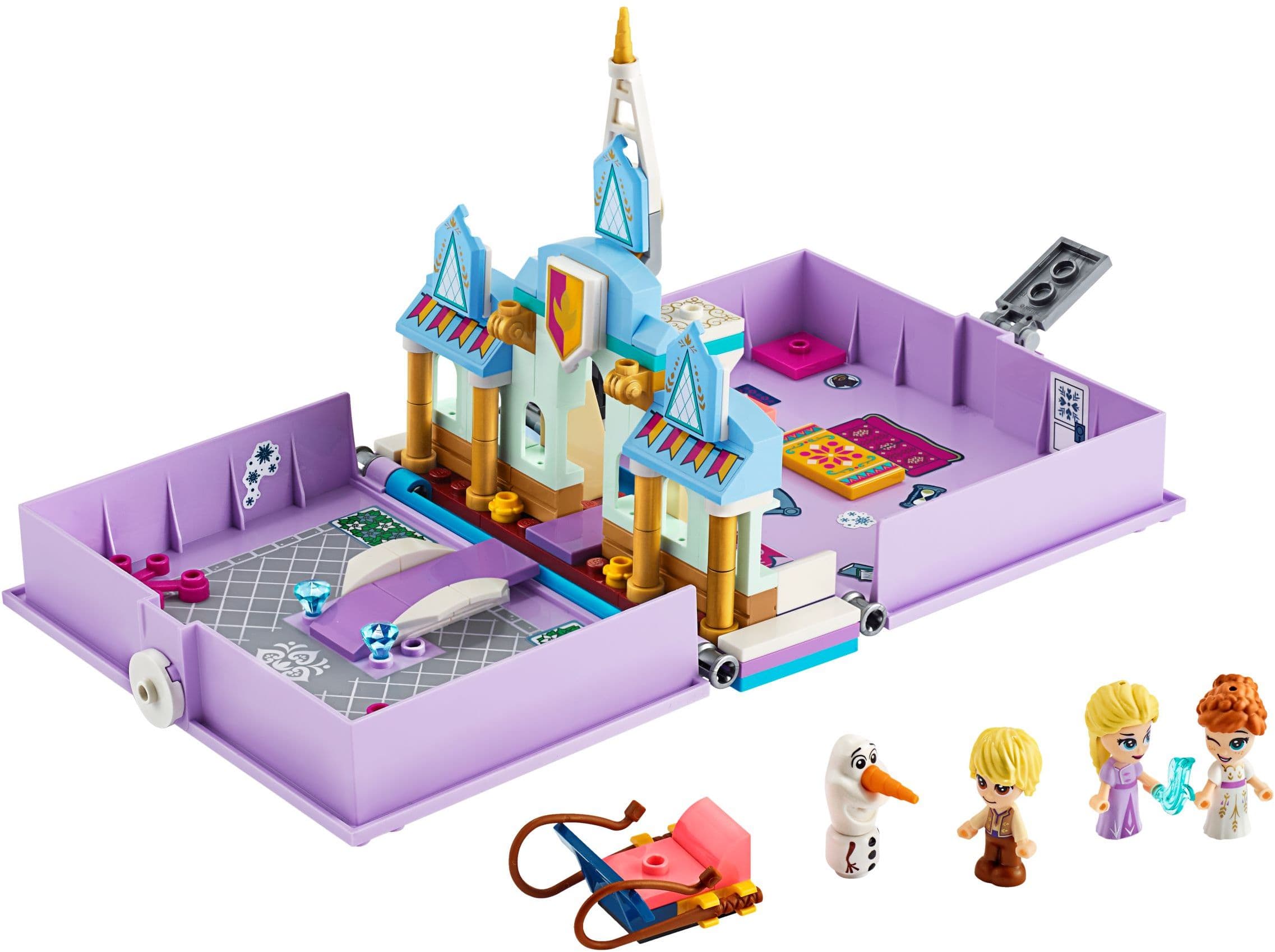 LEGO sættet Anna and Elsa's Storybook Adventures