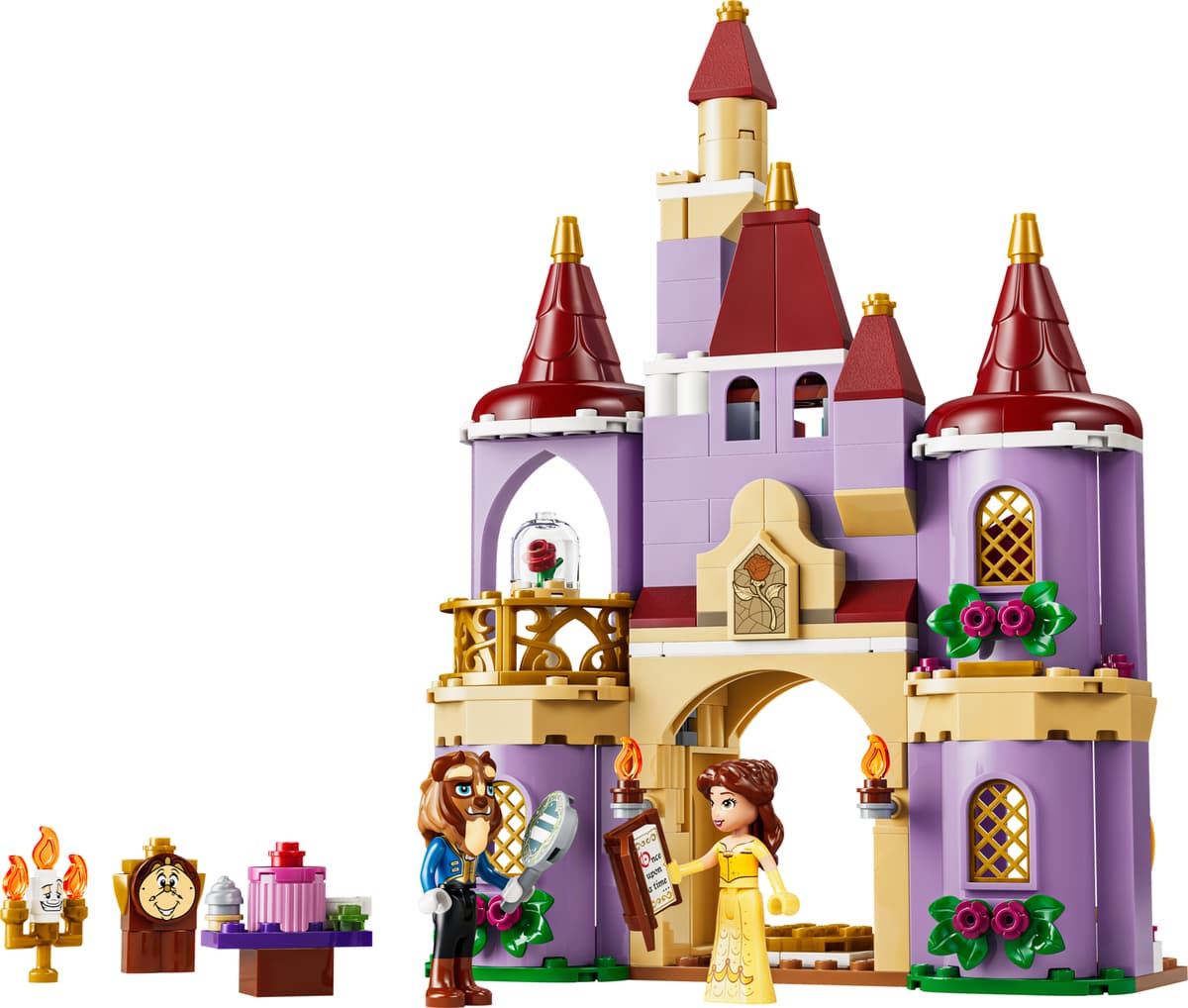 LEGO sættet Belle & the Beast's Enchanted Castle