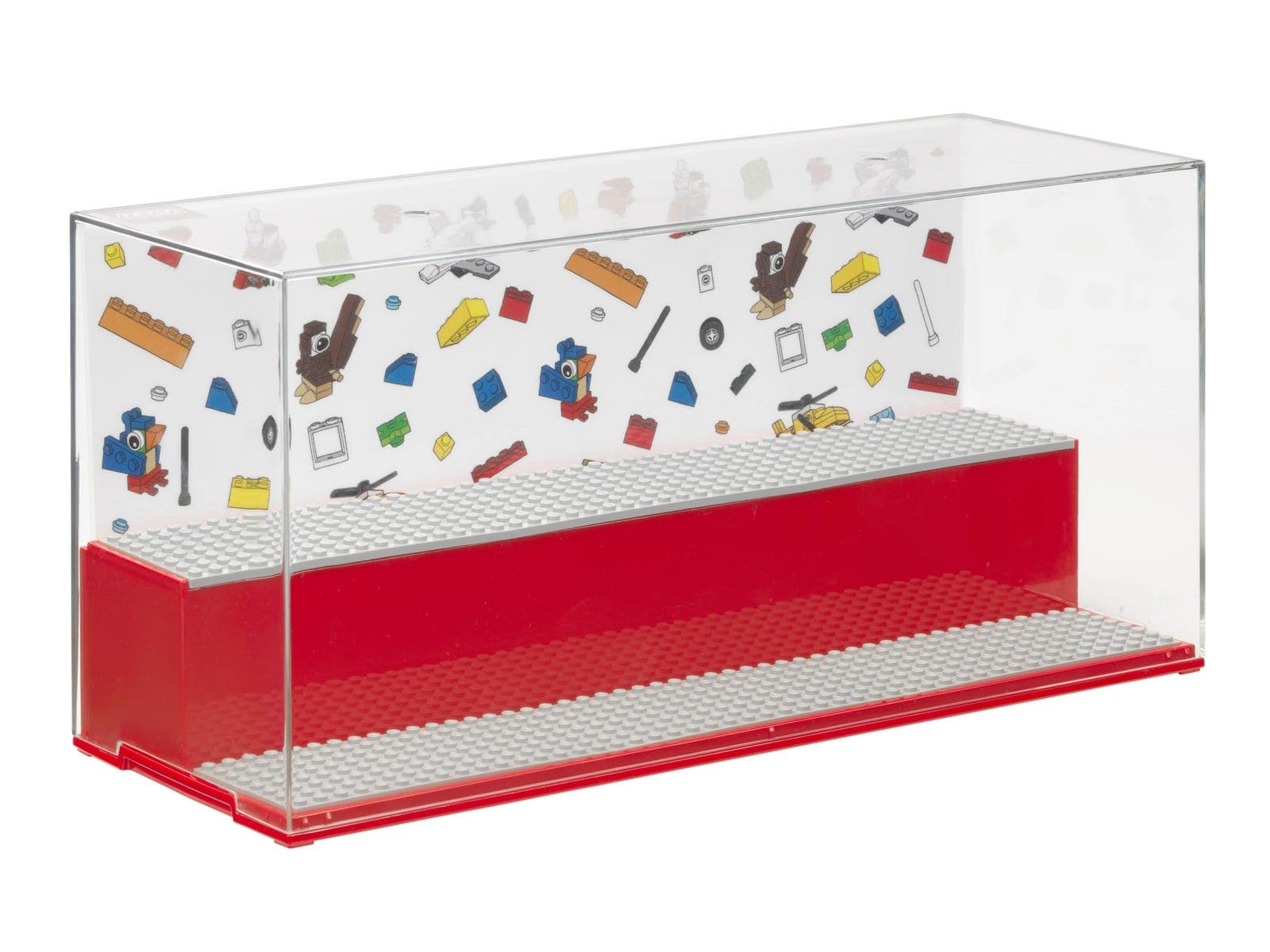 LEGO sættet Play and Display Case (Red)