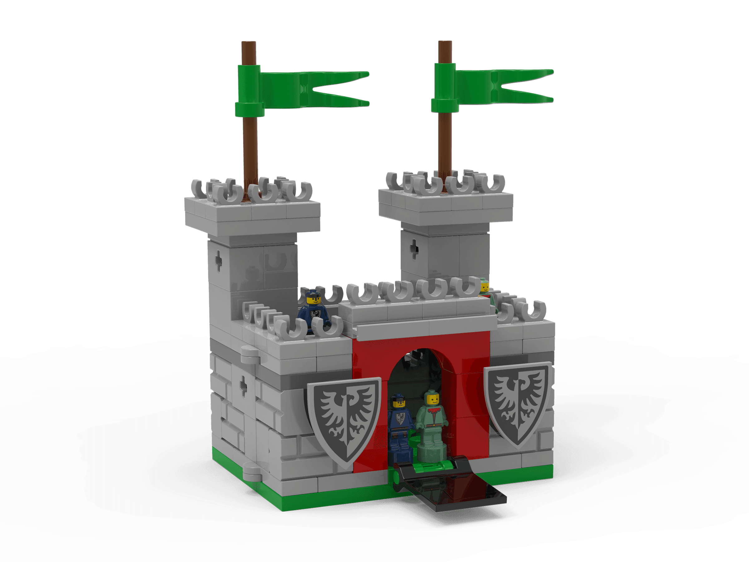 LEGO sættet LBR Grey Castle