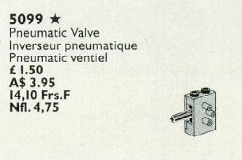 LEGO sættet Pneumatic Valves