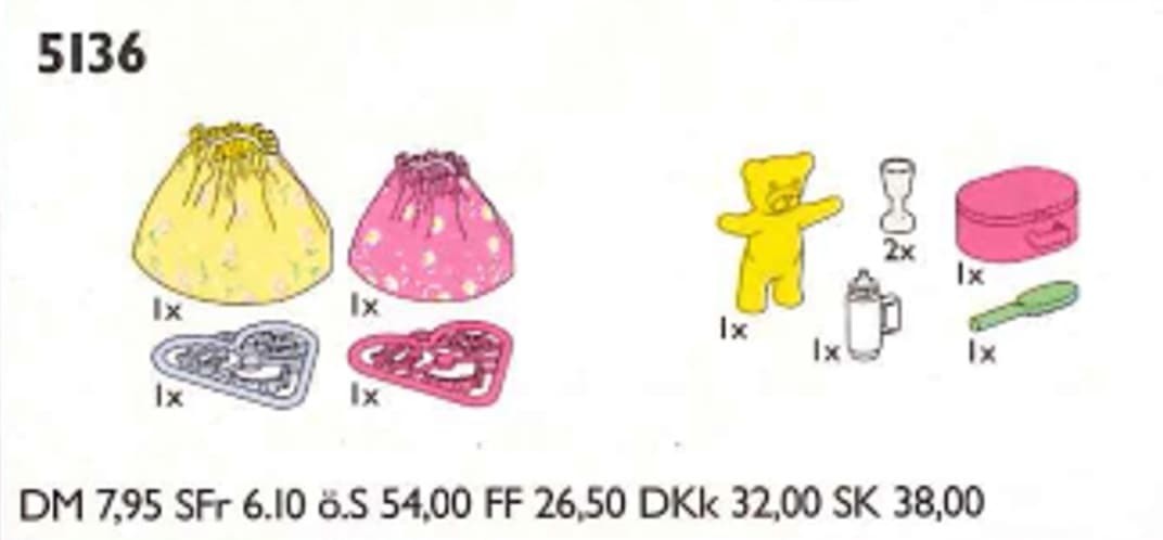 LEGO sættet Belville Accessories